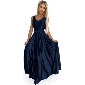 Textil Ženy Krátké šaty Numoco Dámské společenské šaty Cindy granátová Tmavě modrá