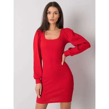 Textil Ženy Krátké šaty Rue Paris Dámské mini šaty Shawe červená Červená