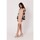 Textil Ženy Krátké šaty Makover Dámské mini šaty Maren K182 béžová Béžová