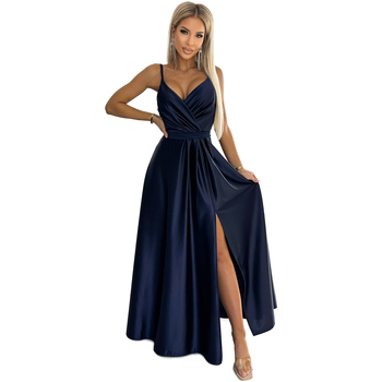 Numoco Krátké šaty Dámské společenské šaty Juliet granátová - Tmavě modrá