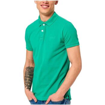 Textil Muži Trička s krátkým rukávem Superdry  Zelená