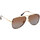 Hodinky & Bižuterie sluneční brýle Tom Ford Occhiali da Sole  Leon FT1071/S 30F Zlatá