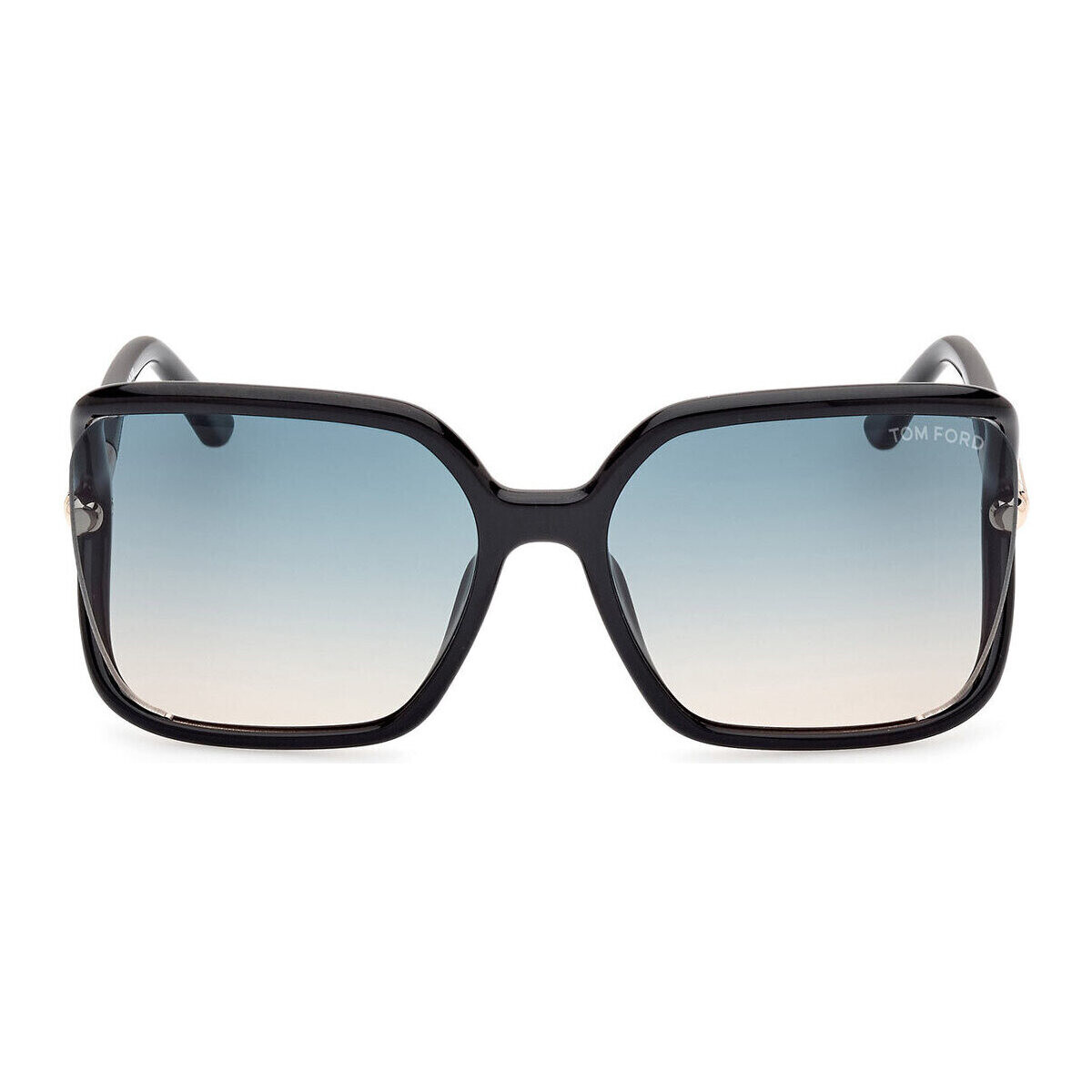 Hodinky & Bižuterie sluneční brýle Tom Ford Occhiali da Sole  Solange-02 FT1089/S 01P Černá
