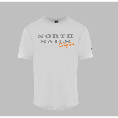 Textil Muži Trička s krátkým rukávem North Sails - 9024030 Bílá