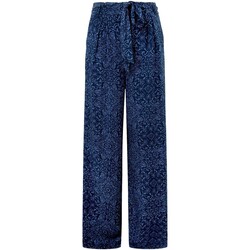 Textil Ženy Kalhoty Pepe jeans PANTALON MUJER COLETTE PRINT   PL211745 Modrá