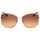 Hodinky & Bižuterie Ženy sluneční brýle Tom Ford Occhiali da Sole  Marta FT1091/S 28F Zlatá