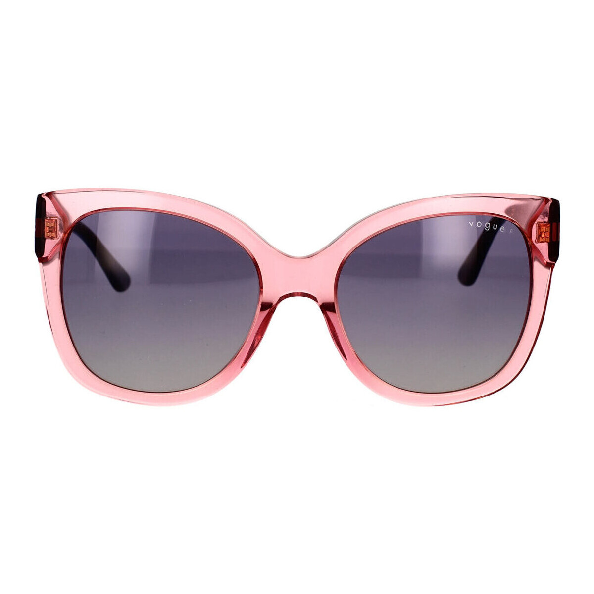 Hodinky & Bižuterie Ženy sluneční brýle Vogue Occhiali da Sole  VO5338S 28368J Polarizzati Růžová