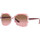 Hodinky & Bižuterie Ženy sluneční brýle Vogue Occhiali da Sole  VO5488S 305914 Růžová