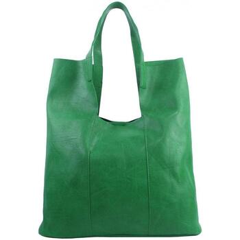 Int. Company Velká zelená shopper dámská kabelka s crossbody uvnitř Zelená