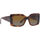 Hodinky & Bižuterie Ženy sluneční brýle Vogue Occhiali da Sole  VO5481S 2386T5 Polarizzati Hnědá