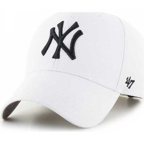 Textilní doplňky Kšiltovky '47 Brand Cap mlb new york yankees mvp Bílá