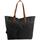 Taška Ženy Kabelky  Int. Company Velká černá shopper dámská taška s crossbody uvnitř Černá
