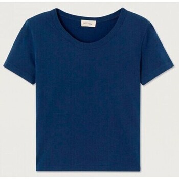 Textil Ženy Trička s krátkým rukávem American Vintage  Modrá