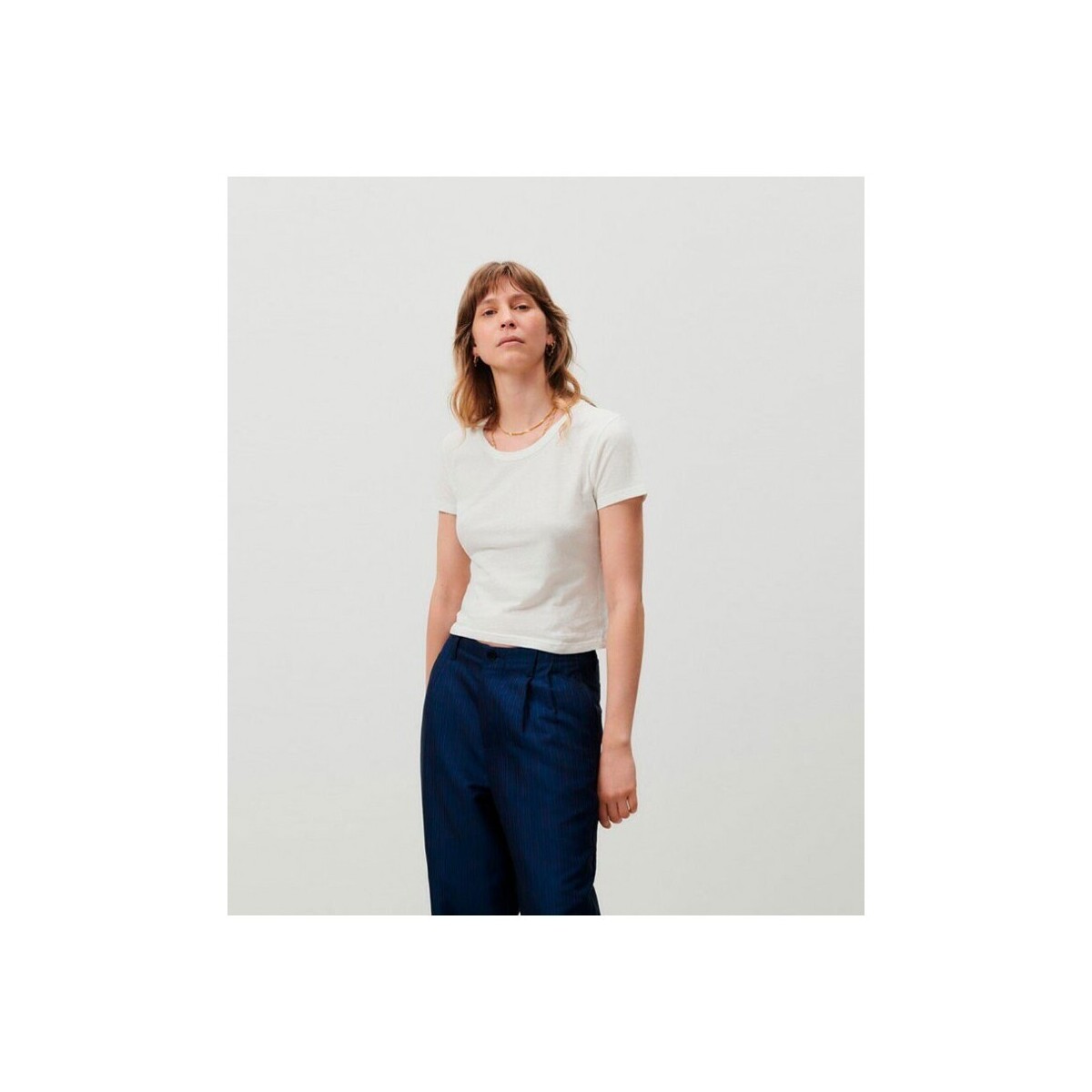 Textil Ženy Trička s krátkým rukávem American Vintage  Bílá