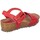 Boty Ženy Sandály Interbios 5378 Červená
