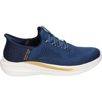 Boty Muži Multifunkční sportovní obuv Skechers 210810-BLU Modrá