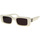 Hodinky & Bižuterie sluneční brýle Off-White Occhiali da Sole  Arthur 10107 Bílá