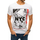 Textil Muži Trička s krátkým rukávem D Street Pánské tričko s potiskem Snan bílá Bílá