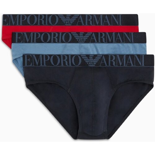 Spodní prádlo Muži Boxerky Emporio Armani 111734 4R726 Modrá