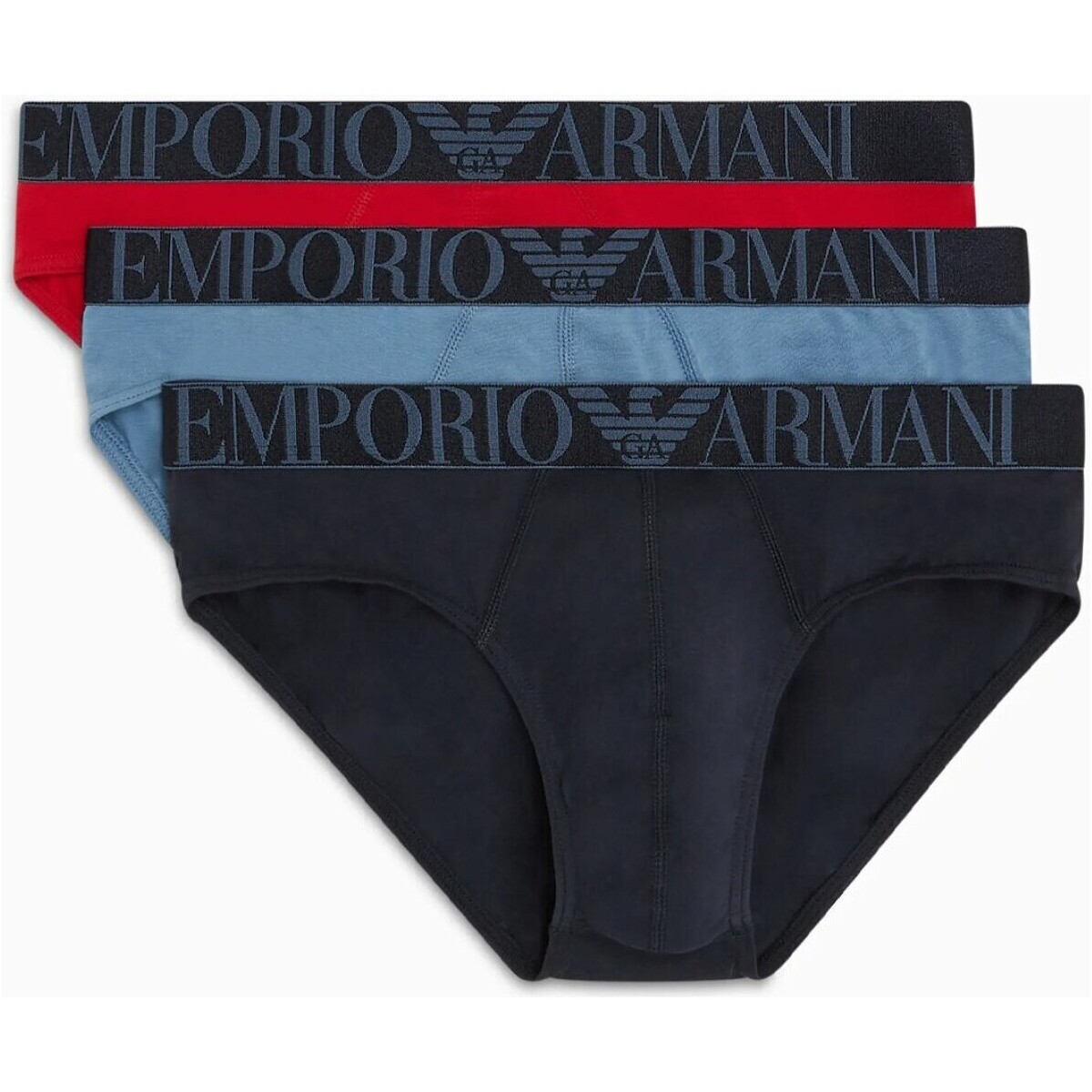 Spodní prádlo Muži Boxerky Emporio Armani 111734 4R726 Modrá