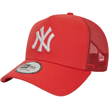 New-Era Kšiltovky League Essentials Trucker New York Yankees Cap - Červená