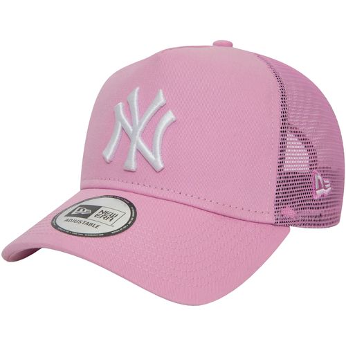 Textilní doplňky Ženy Kšiltovky New-Era League Essentials Trucker New York Yankees Cap Růžová