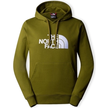 The North Face Mikiny Sweatshirt Hooded Light Drew Peak - Forest Olive - Zelená