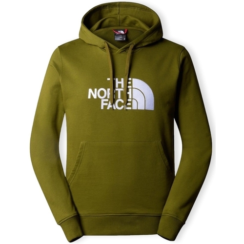 Textil Muži Mikiny The North Face Sweatshirt Hooded Light Drew Peak - Forest Olive Zelená
