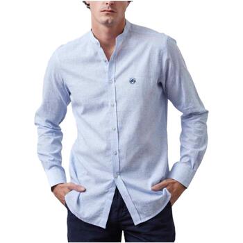 Textil Muži Košile s dlouhymi rukávy Altonadock  Modrá