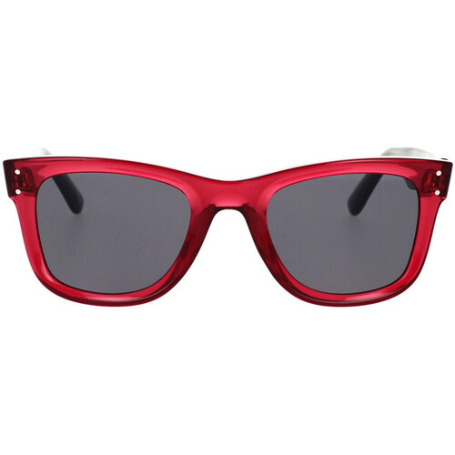 Hodinky & Bižuterie sluneční brýle Gianluca Riva Occhiali da Sole  Reverse R0502S C4 Červená