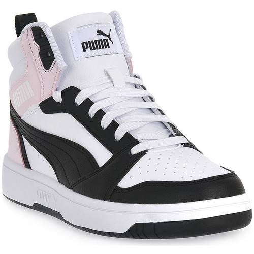 Boty Ženy Módní tenisky Puma 13 REBOUND V6 MID JR Bílá