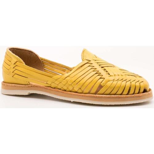 Boty Ženy Šněrovací polobotky  & Šněrovací společenská obuv Mexas  Žlutá