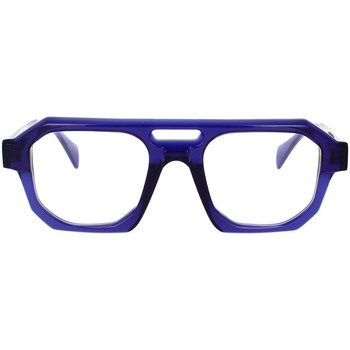 Hodinky & Bižuterie sluneční brýle Kuboraum Occhiali Da Vista  K33 DB-OP Modrá