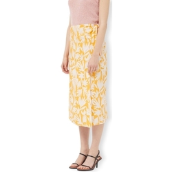 Textil Ženy Sukně Compania Fantastica COMPAÑIA FANTÁSTICA Skirt 11030 - Flowers 12 Bílá
