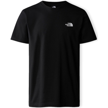 The North Face Trička & Pola Simple Dome T-Shirt - Black - Černá