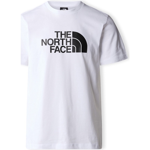 Textil Muži Trička & Pola The North Face Easy T-Shirt - White Bílá