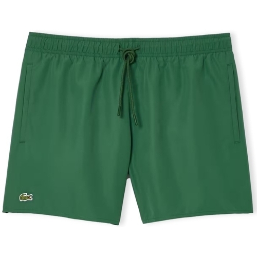 Textil Muži Kraťasy / Bermudy Lacoste Quick Dry Swim Shorts - Vert Zelená
