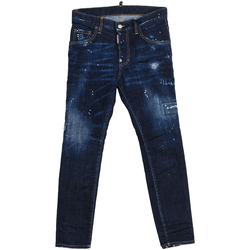 Textil Muži Kalhoty Dsquared S79LA0028-S30664-470 Modrá