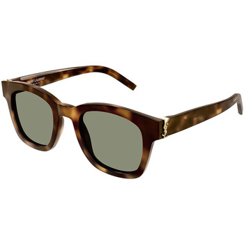 Hodinky & Bižuterie sluneční brýle Yves Saint Laurent Occhiali da Sole Saint Laurent SL M124 002 Hnědá