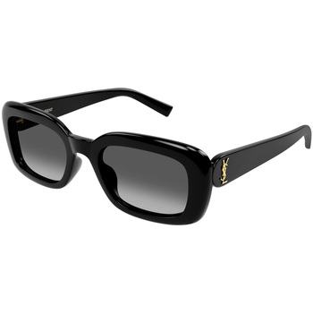 Hodinky & Bižuterie Ženy sluneční brýle Yves Saint Laurent Occhiali da Sole Saint Laurent SL M130 002 Černá