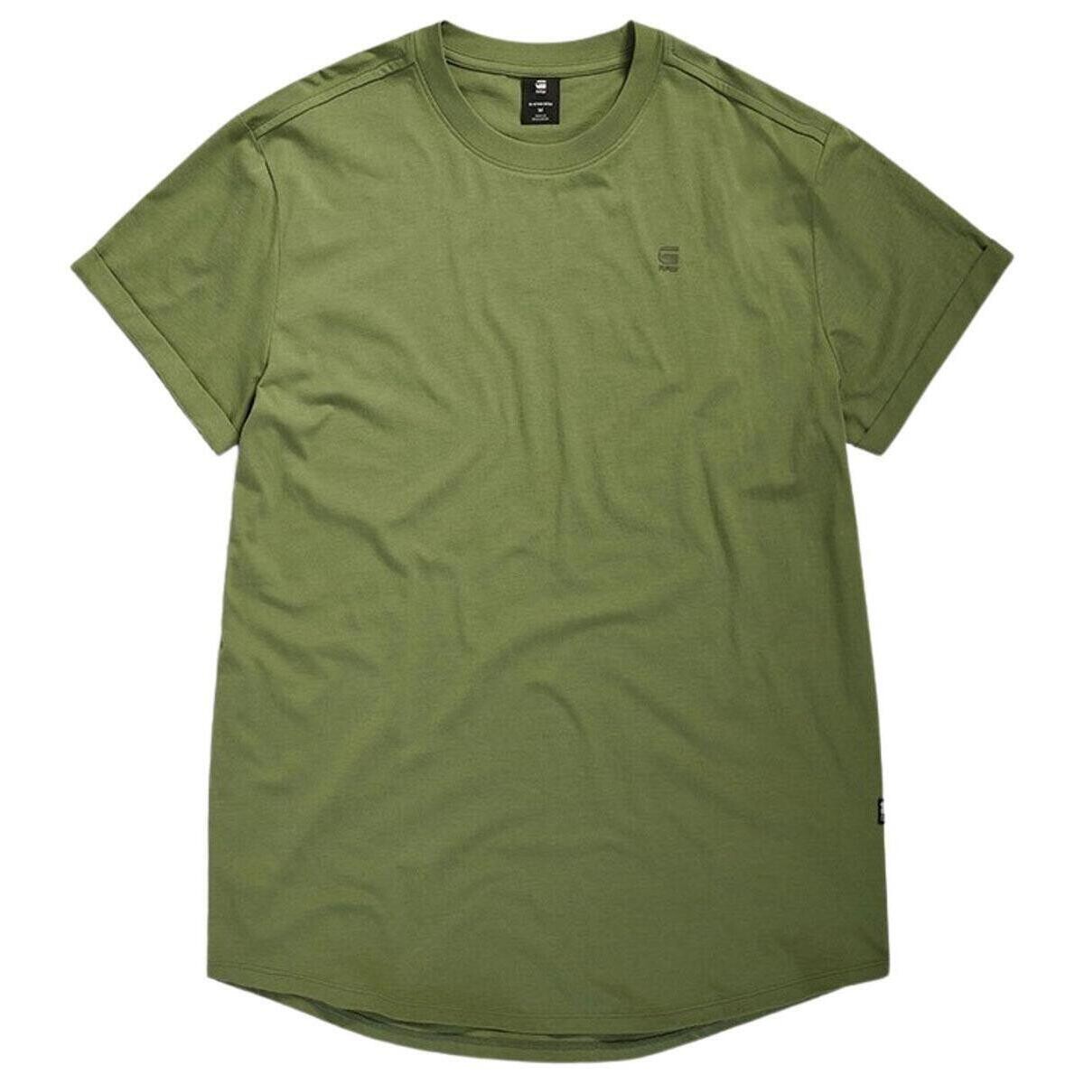 Textil Muži Trička s krátkým rukávem G-Star Raw  Zelená