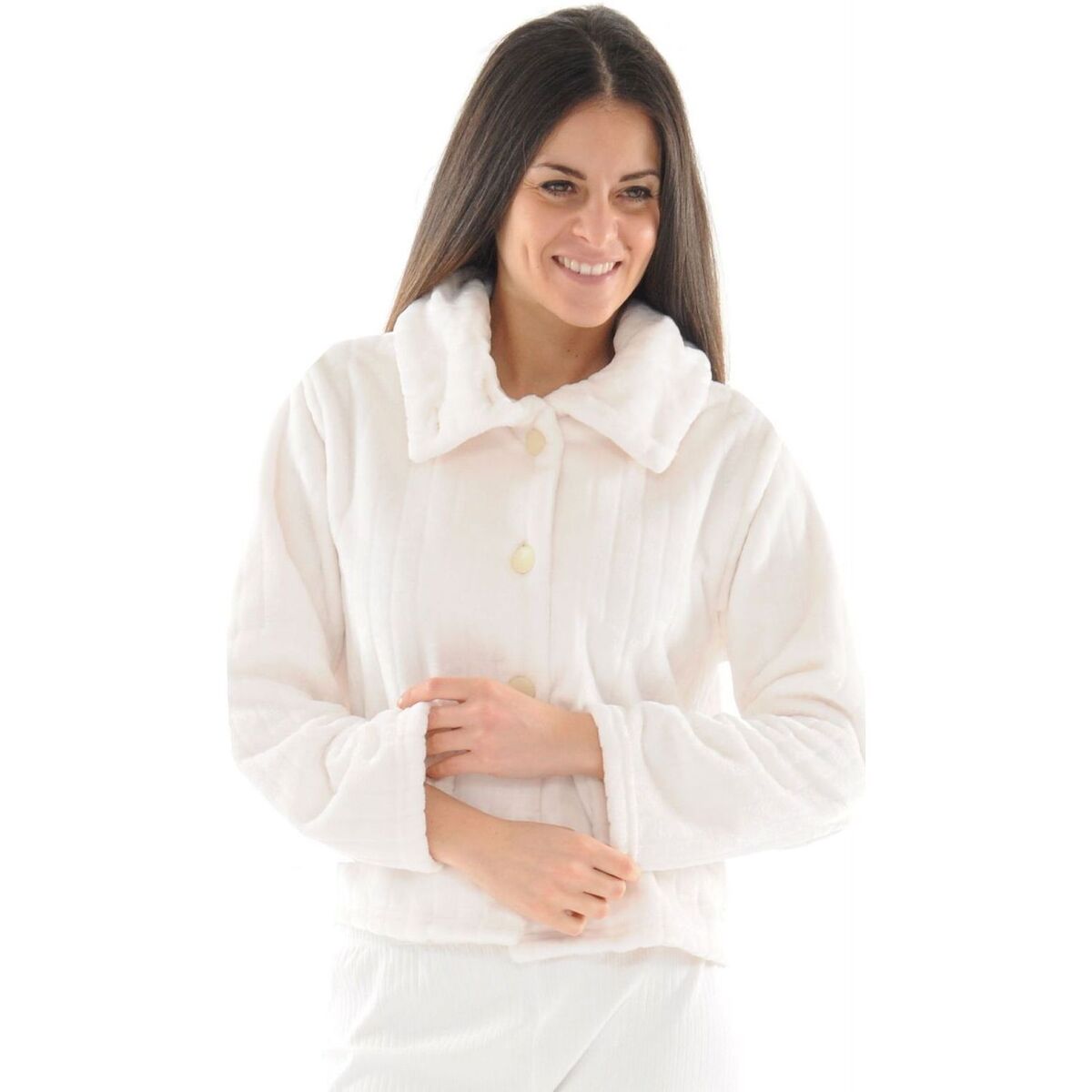 Textil Ženy Pyžamo / Noční košile Christian Cane REBELLE Bílá