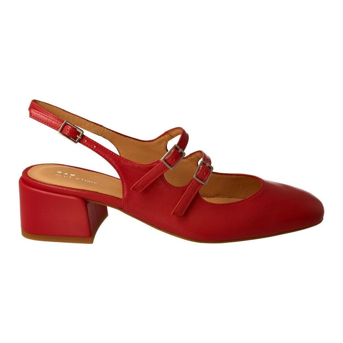 Boty Ženy Šněrovací polobotky  & Šněrovací společenská obuv Sept Store  Červená