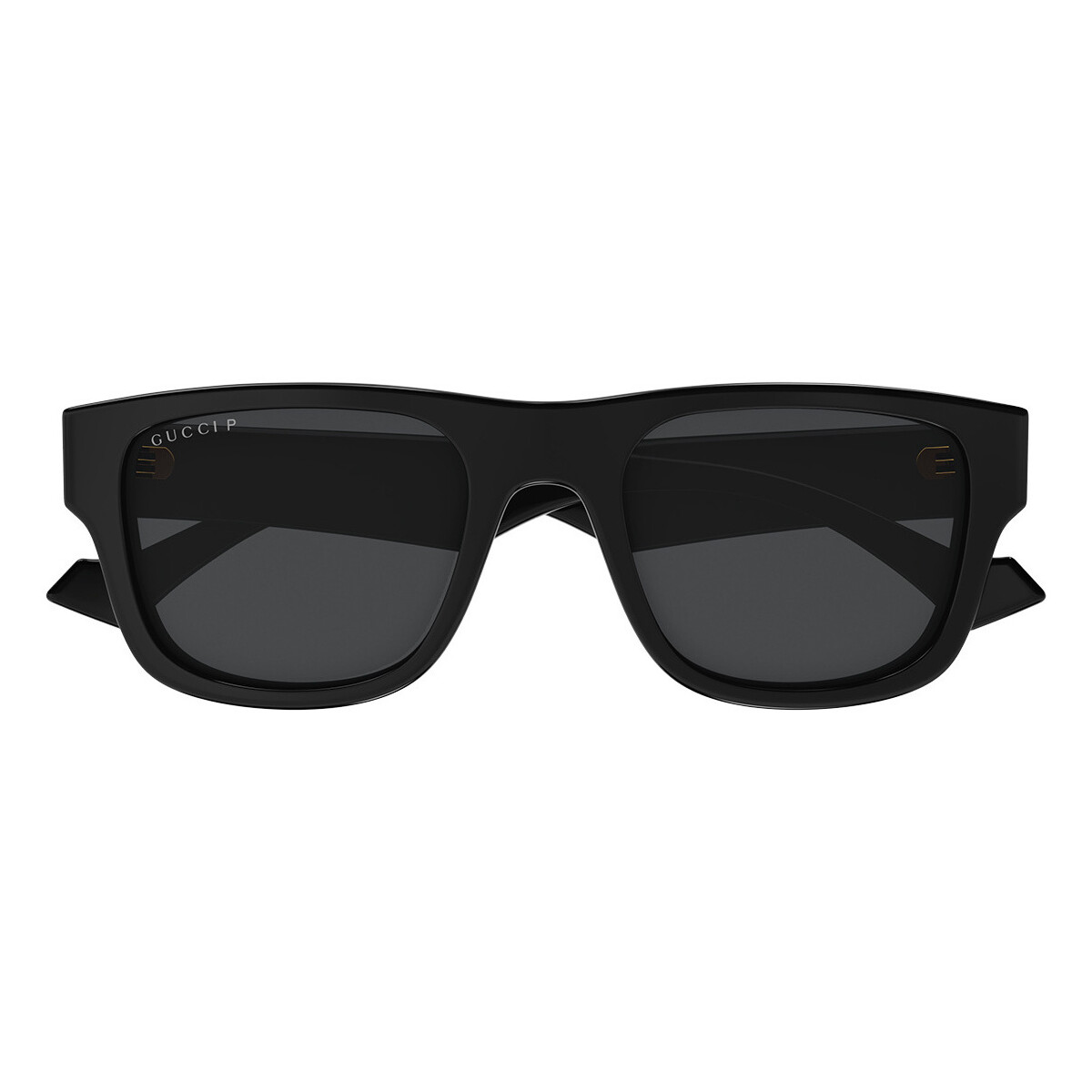 Hodinky & Bižuterie sluneční brýle Gucci Occhiali da Sole  GG1427S 002 Polarizzati Černá