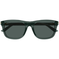 Hodinky & Bižuterie sluneční brýle Gucci Occhiali da Sole  GG1444S 004 Zelená