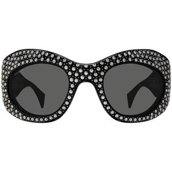 Hodinky & Bižuterie Ženy sluneční brýle Gucci Occhiali da Sole  GG1463S 005 Černá