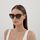 Hodinky & Bižuterie Ženy sluneční brýle Gucci Occhiali da Sole  GG1408S 004 Hnědá
