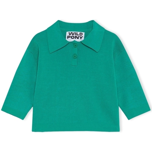 Textil Ženy Svetry Wild Pony Knit 10603 - Green Zelená