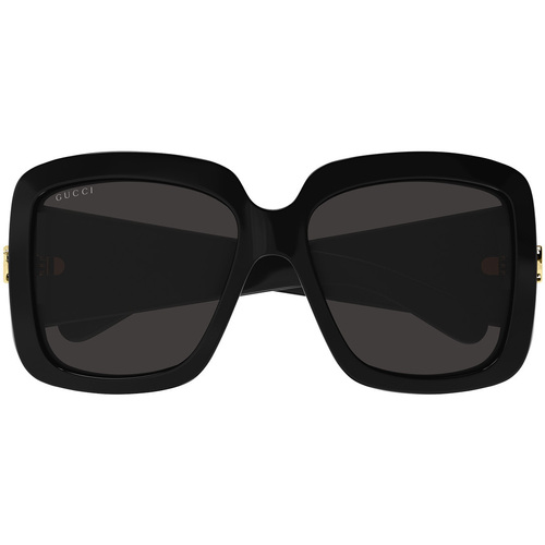 Hodinky & Bižuterie sluneční brýle Gucci Occhiali da Sole  GG1402S 001 Černá