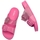 Boty Děti Sandály Melissa MINI  Kids Cozy Slide - Glitter Pink Růžová